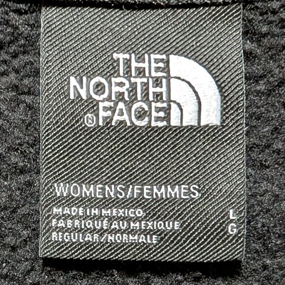 The North Face Graphic Injection Crew Sweatshirt in Black & Metallic Silver - Picture 2 of 14